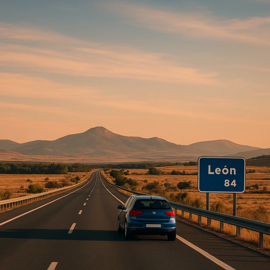 Cómo llegar a León desde Burgos en coche tren y autobús