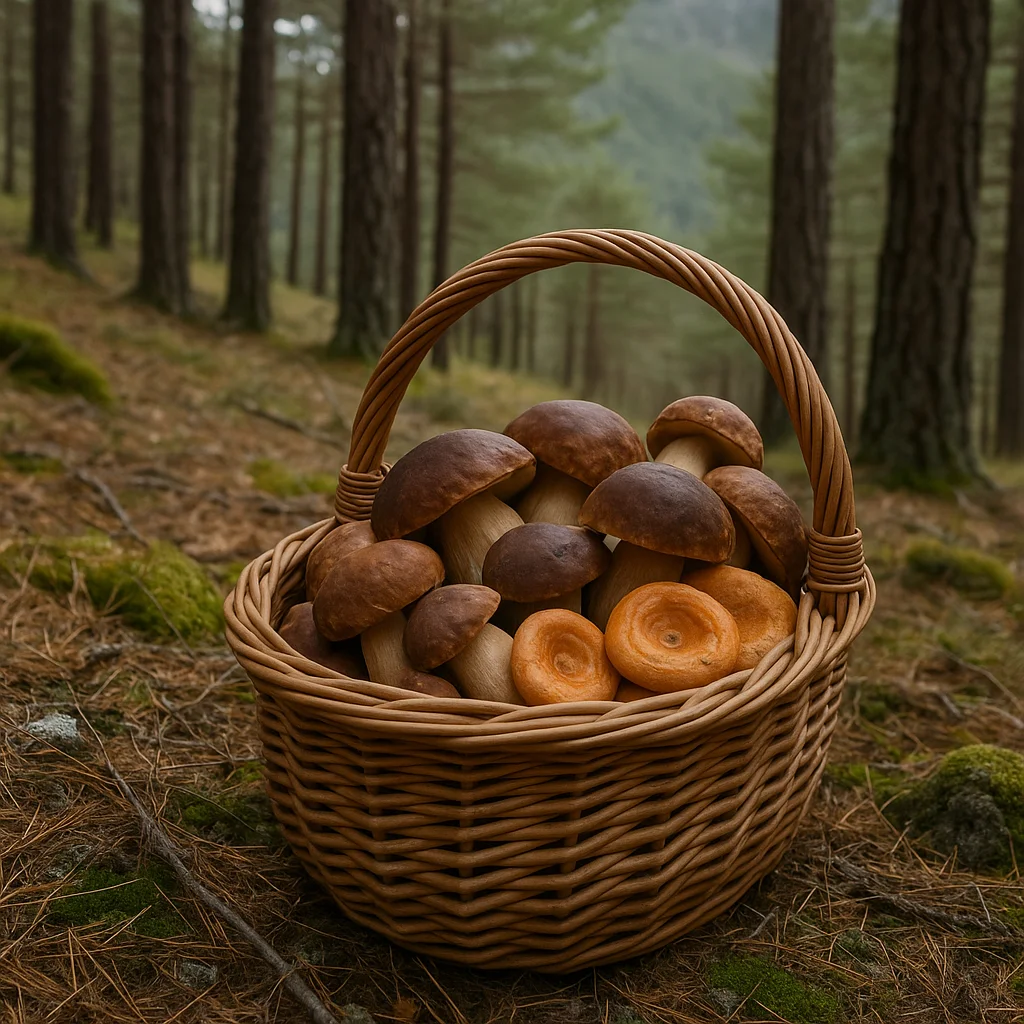 Cotos de setas en León parques micológicos permisos y normas