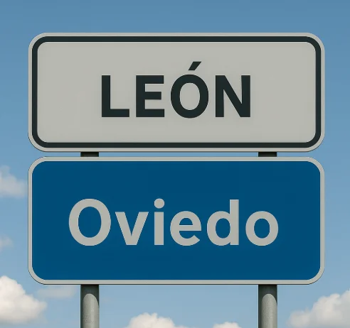 Cómo llegar a León desde Oviedo